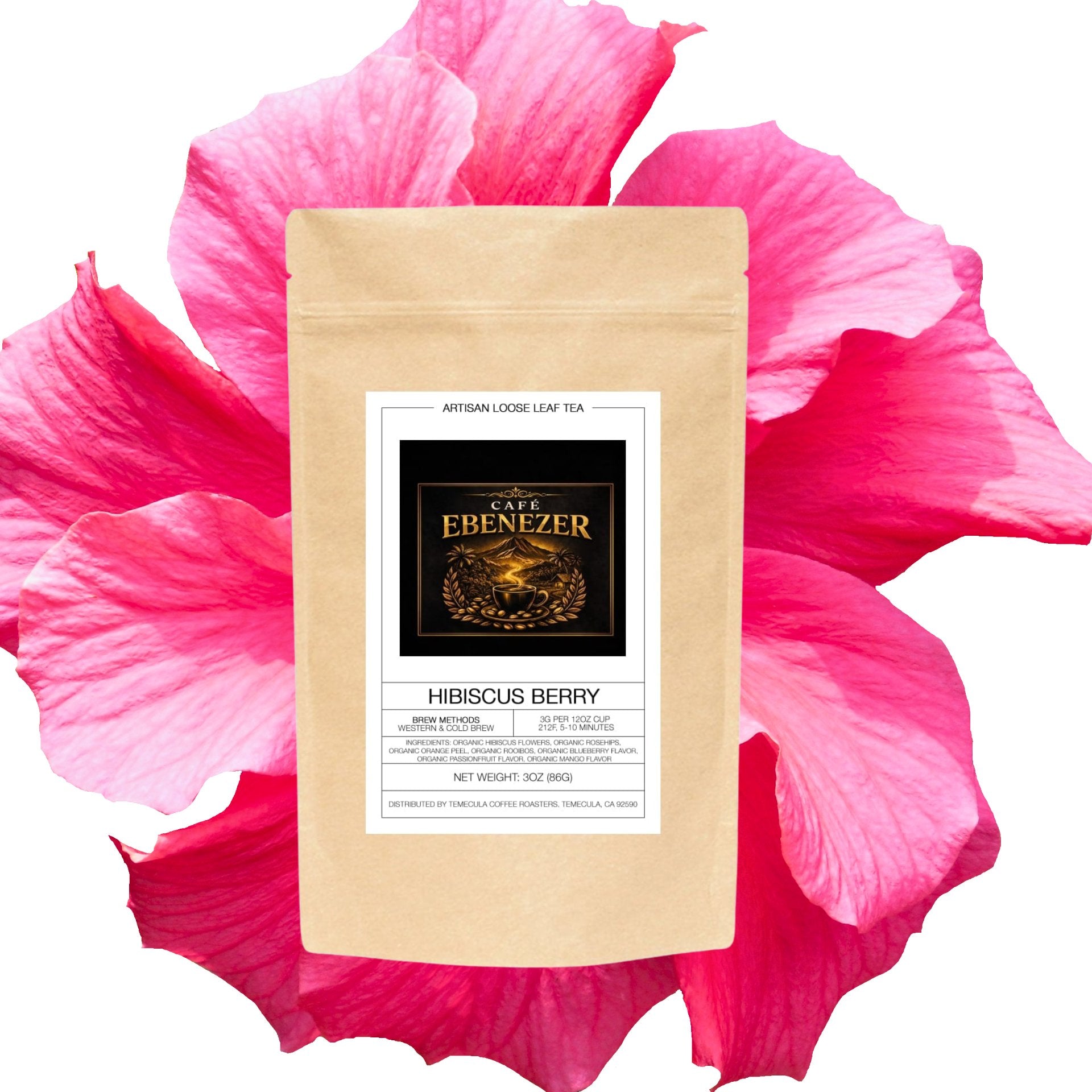 Ebenezer-Hibiscus Berry Tea – Premium Herbal Fruit Tea