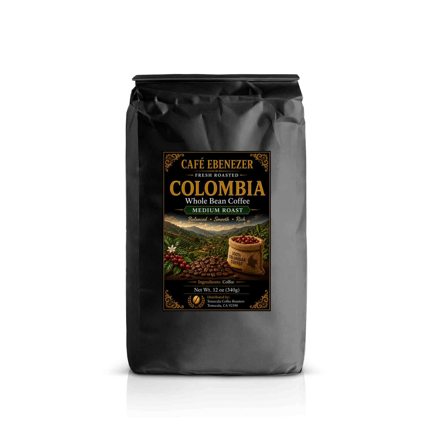 Café Ebenezer – Colombian Gold | Whole Bean Medium Roast